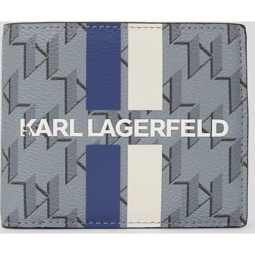 K/monogram Klassik Bi-fold Wallet, Man, , Size: One size - Karl Lagerfeld - Modalova