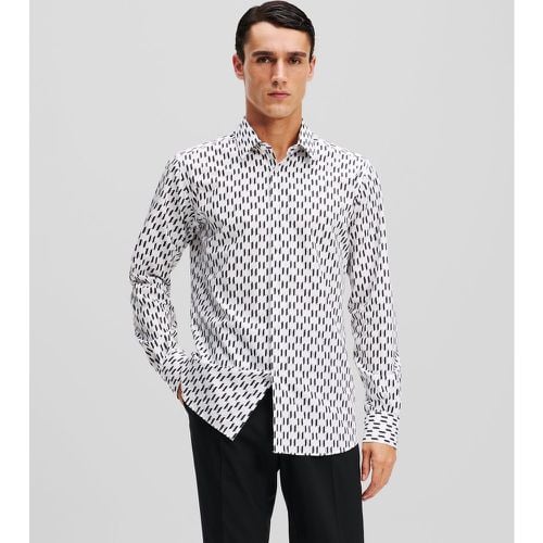 Kl Monogram Shirt, Man, /, Size: 37 - Karl Lagerfeld - Modalova