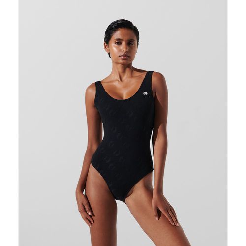 K/ikonik Toweling Swimsuit, Woman, , Size: XL - Karl Lagerfeld - Modalova