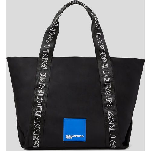 Klj Large Nylon Tote Bag, Woman, , Size: One size - Karl Lagerfeld - Modalova