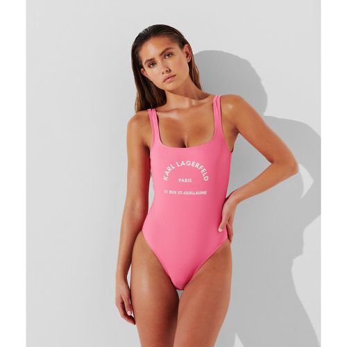 Rue St-guillaume Swimsuit, Woman, , Size: XL - Karl Lagerfeld - Modalova