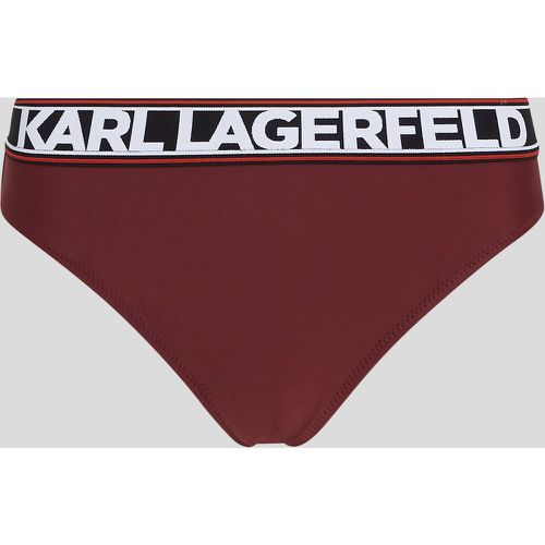 Karl Logo Bikini Bottoms, Woman, , Size: S - Karl Lagerfeld - Modalova