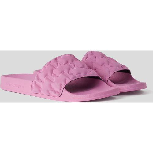 Kl Monogram Padded Sandals, Woman, , Size: 35 - Karl Lagerfeld - Modalova