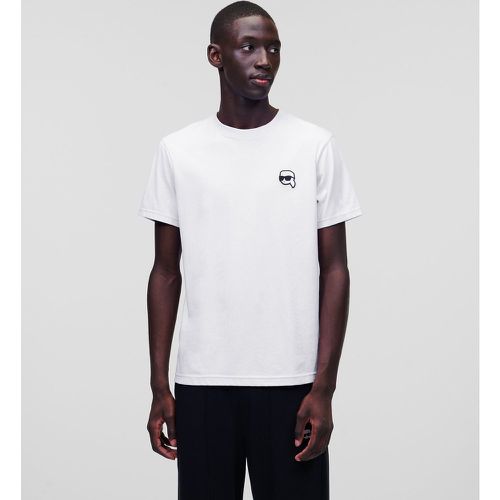Karl Ikonik Patch T-shirt, Man, , Size: XS - Karl Lagerfeld - Modalova