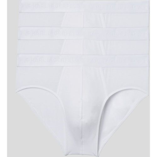 Premium Karl Logo Brief – 3 Pack, Man, , Size: L - Karl Lagerfeld - Modalova