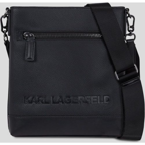 K/essential Flat Crossbody Bag, Man, , Size: One size - Karl Lagerfeld - Modalova