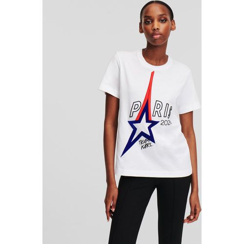 Paris T-shirt, Woman, , Size: XS - Karl Lagerfeld - Modalova