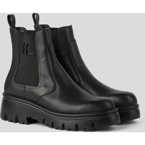 Kl Monogram Kombat Gore Boots, Man, , Size: 40 - Karl Lagerfeld - Modalova