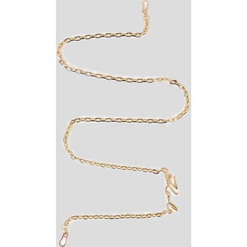 K/signature Chain Shoulder Strap, Woman, , Size: One size - Karl Lagerfeld - Modalova