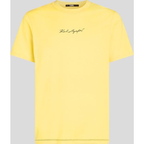 Karl Signature T-shirt, Man, , Size: S - Karl Lagerfeld - Modalova