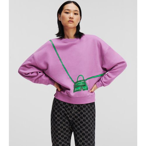 Ikon K Sweatshirt, Woman, , Size: XL - Karl Lagerfeld - Modalova
