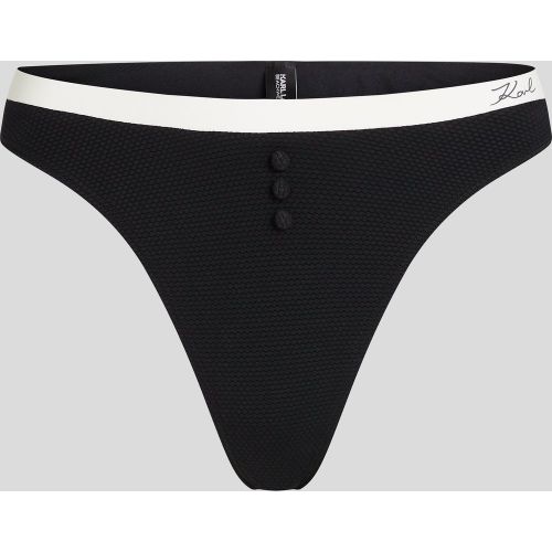 Bas De Bikini Monochrome, , /, Taille: L - Karl Lagerfeld - Modalova