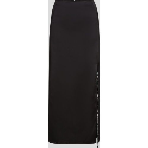 Satin Maxi Skirt, Woman, , Size: L - Karl Lagerfeld - Modalova