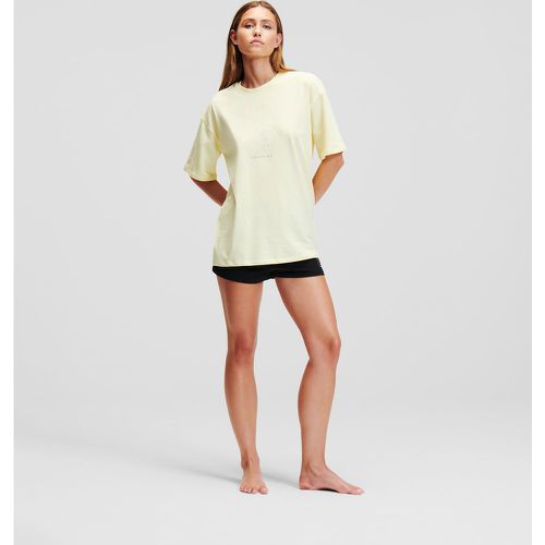 K/ikonik Shorts And T-shirt Pajama Set, Woman, //, Size: S - Karl Lagerfeld - Modalova