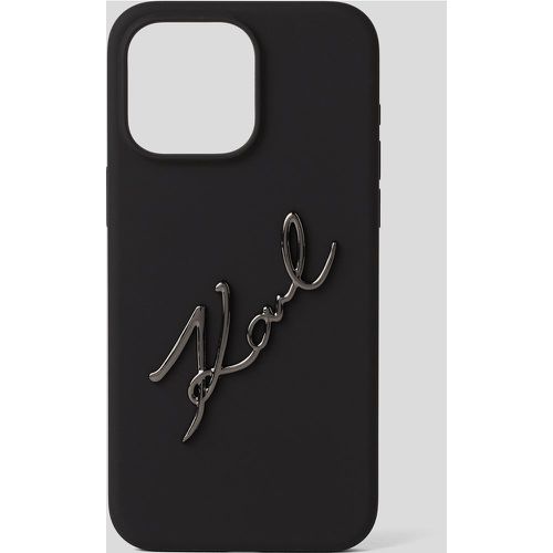 K/signature Iphone 15 Pro Max Case, Woman, , Size: One size - Karl Lagerfeld - Modalova