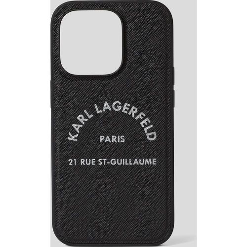 Rue St-guillaume Iphone 14 Pro Case, Woman, , Size: One size - Karl Lagerfeld - Modalova