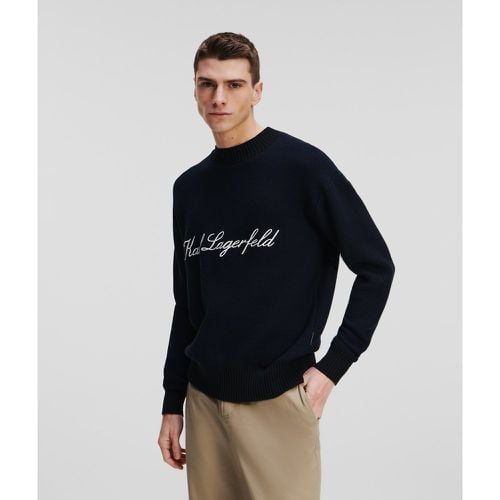 Hotel Karl Knitted Sweater, Man, /, Size: L - Karl Lagerfeld - Modalova