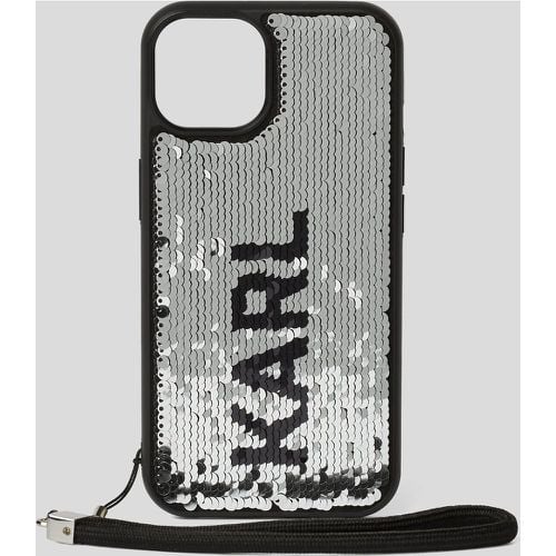 Reversible Sequin Iphone 13 Pro Case, Woman, /, Size: One size - Karl Lagerfeld - Modalova