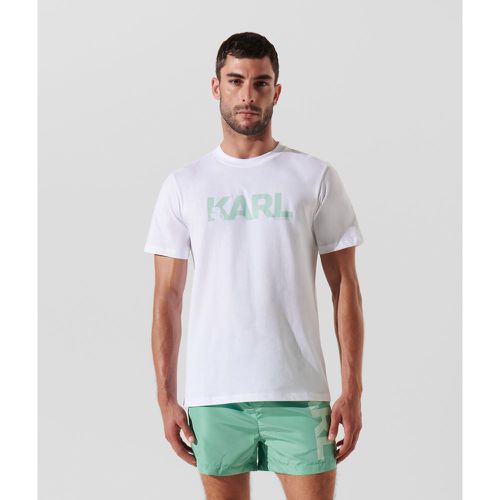 Karl Logo Beach T-shirt, Man, /, Size: L - Karl Lagerfeld - Modalova