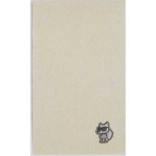 Ikon Choupette Lurex Scarf, Woman, , Size: One size - Karl Lagerfeld - Modalova