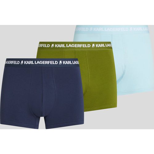 Karl Logo Trunks – 3-pack, Man, --, Size: XS - Karl Lagerfeld - Modalova