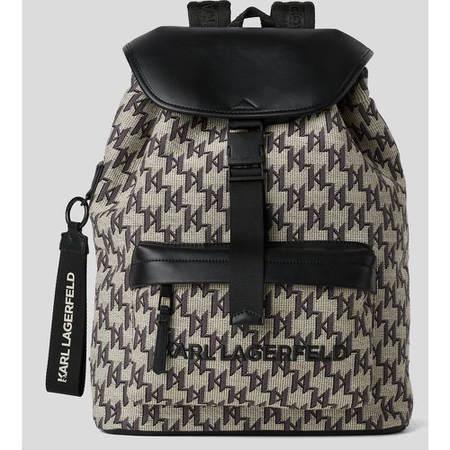 K/monogram Backpack, Man, , Size: One size - Karl Lagerfeld - Modalova