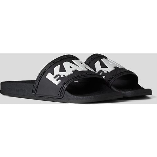 Kondo Karl Logo Slides, Man, , Size: 40 - Karl Lagerfeld - Modalova