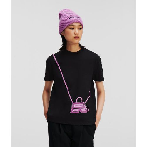 Ikon K T-shirt, Woman, , Size: L - Karl Lagerfeld - Modalova