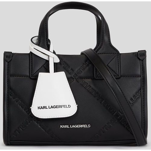 K/skuare Embossed Small Tote Bag, Woman, , Size: One size - Karl Lagerfeld - Modalova
