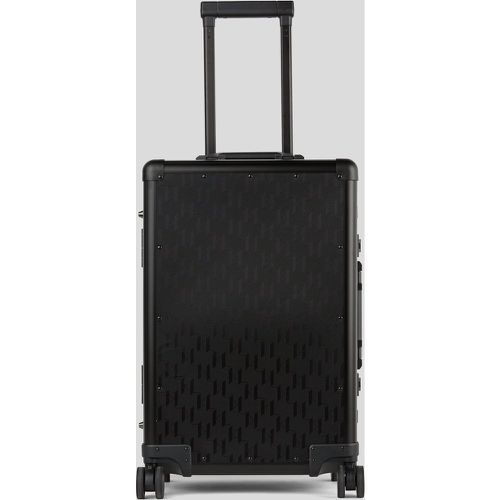 K/essential Monogram Hard Trolley Case, Man, , Size: One size - Karl Lagerfeld - Modalova