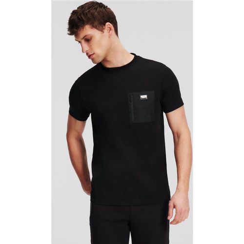 Zip Pocket T-shirt, Man, , Size: L - Karl Lagerfeld - Modalova