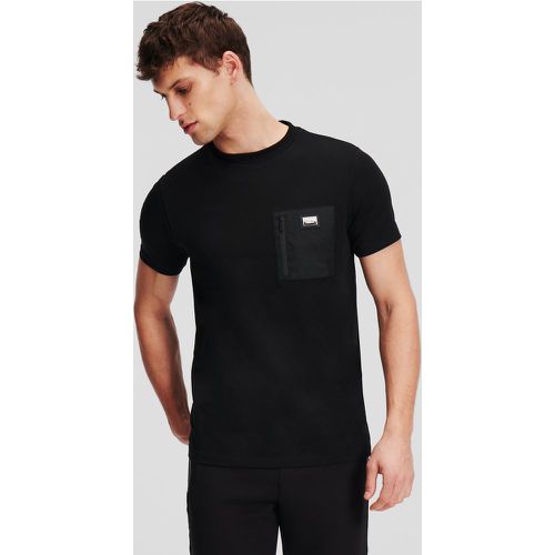 Zip Pocket T-shirt, Man, , Size: S - Karl Lagerfeld - Modalova