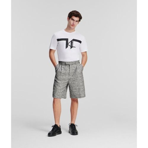 Bouclé Short, Man, /, Size: L - Karl Lagerfeld - Modalova