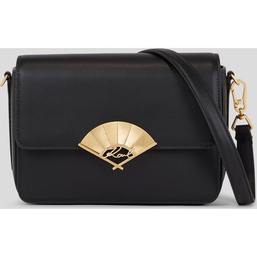 K/signature Fan Medium Crossbody Bag, Woman, , Size: One size - Karl Lagerfeld - Modalova