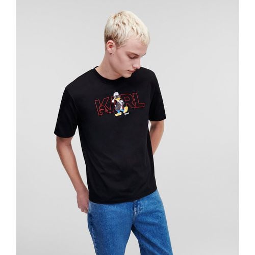 Disney X Logo T-shirt, Man, , Size: L - Karl Lagerfeld - Modalova