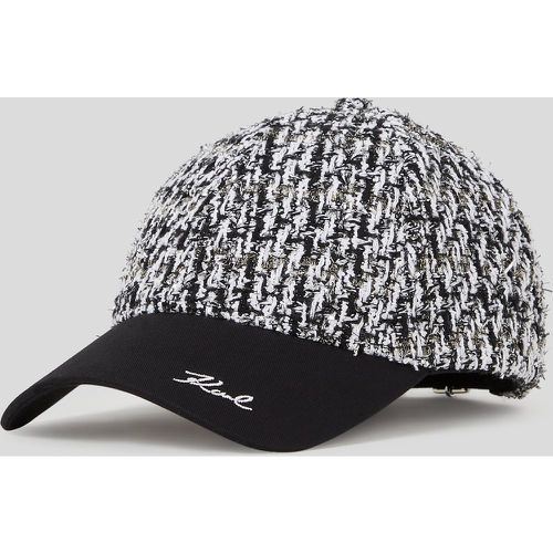 K/signature Bouclé Cap, Woman, /, Size: One size - Karl Lagerfeld - Modalova