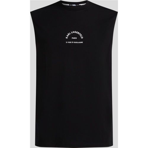 Rue St-guillaume Tank Top, Man, , Size: L - Karl Lagerfeld - Modalova