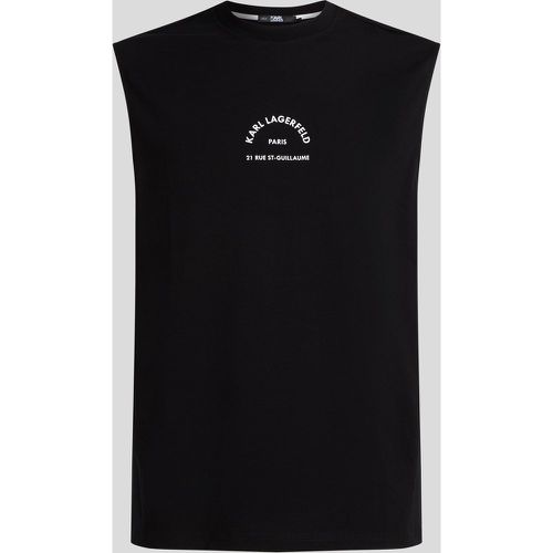 Rue St-guillaume Tank Top, Man, , Size: M - Karl Lagerfeld - Modalova