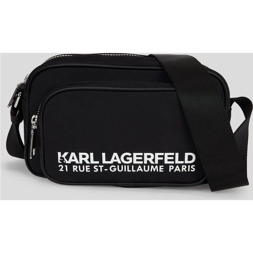 Rue St-guillaume Nylon Crossbody Bag, Man, , Size: One size - Karl Lagerfeld - Modalova