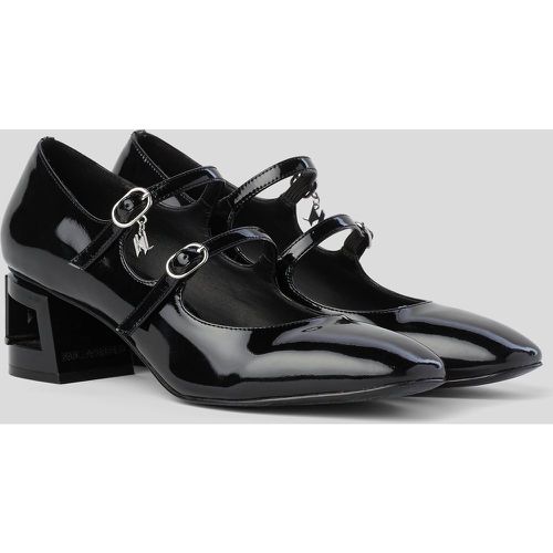 Tetra Heel Double Strap Shoes, Woman, , Size: 37 - Karl Lagerfeld - Modalova