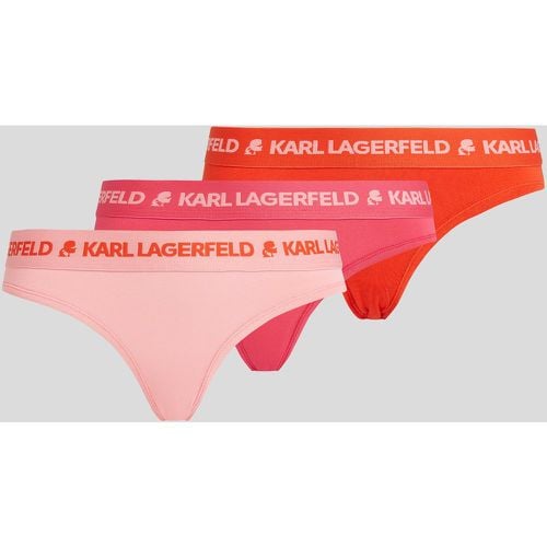 Karl Logo Briefs – 3 Pack, Woman, -, Size: L - Karl Lagerfeld - Modalova