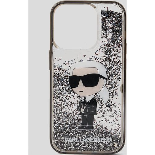 Karl Glitter Iphone 15pro Case, Woman, , Size: One size - Karl Lagerfeld - Modalova