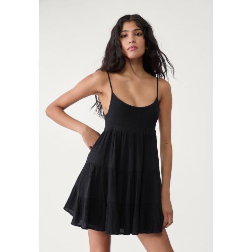 Robe courte fluide XS - Stradivarius - Modalova
