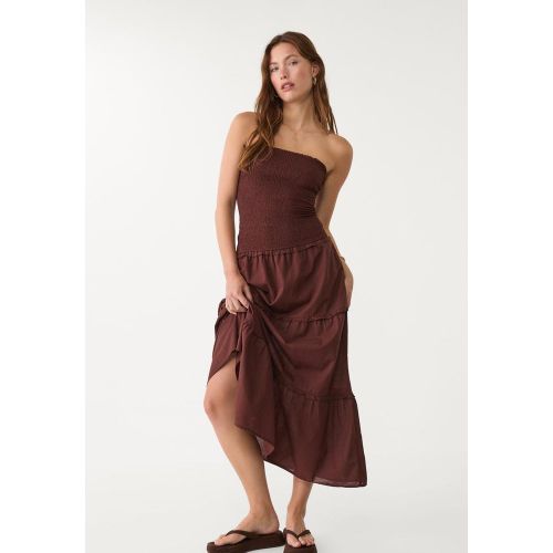 Robe midi fluide XS - Stradivarius - Modalova
