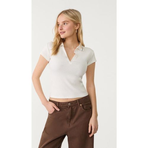Stradivarius Polo basic Écru XS - Stradivarius - Modalova