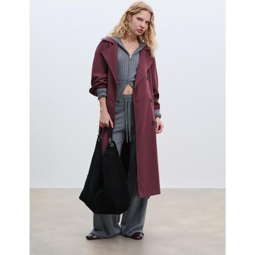 Trench fluide long oversize XS - Stradivarius - Modalova