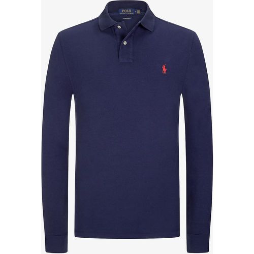 Langarm-Polo Custom Slim Fit (L) - Polo Ralph Lauren - Modalova