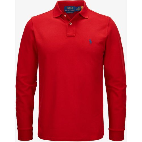 Langarm-Polo Custom Slim Fit | Herren (M) - Polo Ralph Lauren - Modalova