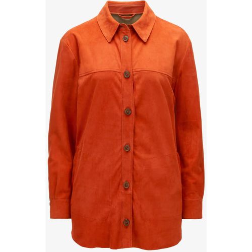 Indy Trachten-Leder-Shirtjacket | Damen (44) - Meindl - Modalova