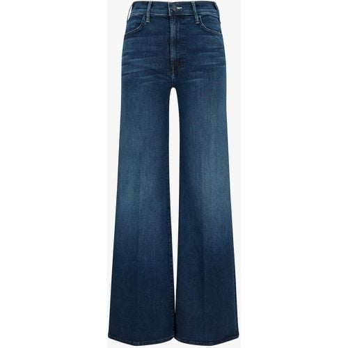 The Hustler Roller Sneak Jeans High Rise Wide Leg - Mother - Modalova